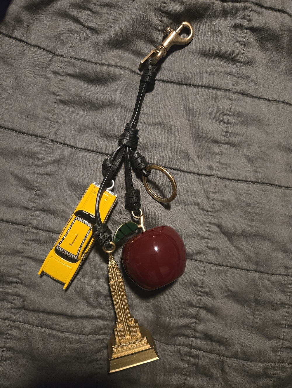 Coach New York Cluster Bag Charm - Picture 2 of 6